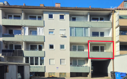 Attraktive 3-Zi-Wohnung mit Süd-West-Balkon und gutem Vermietungspotenzial