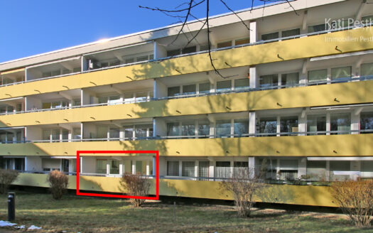 3 – Zi.- Whg mit Balkon ins Grüne – für Eigennutzer & Kapitalanleger, leicht renovierungsbedürftig